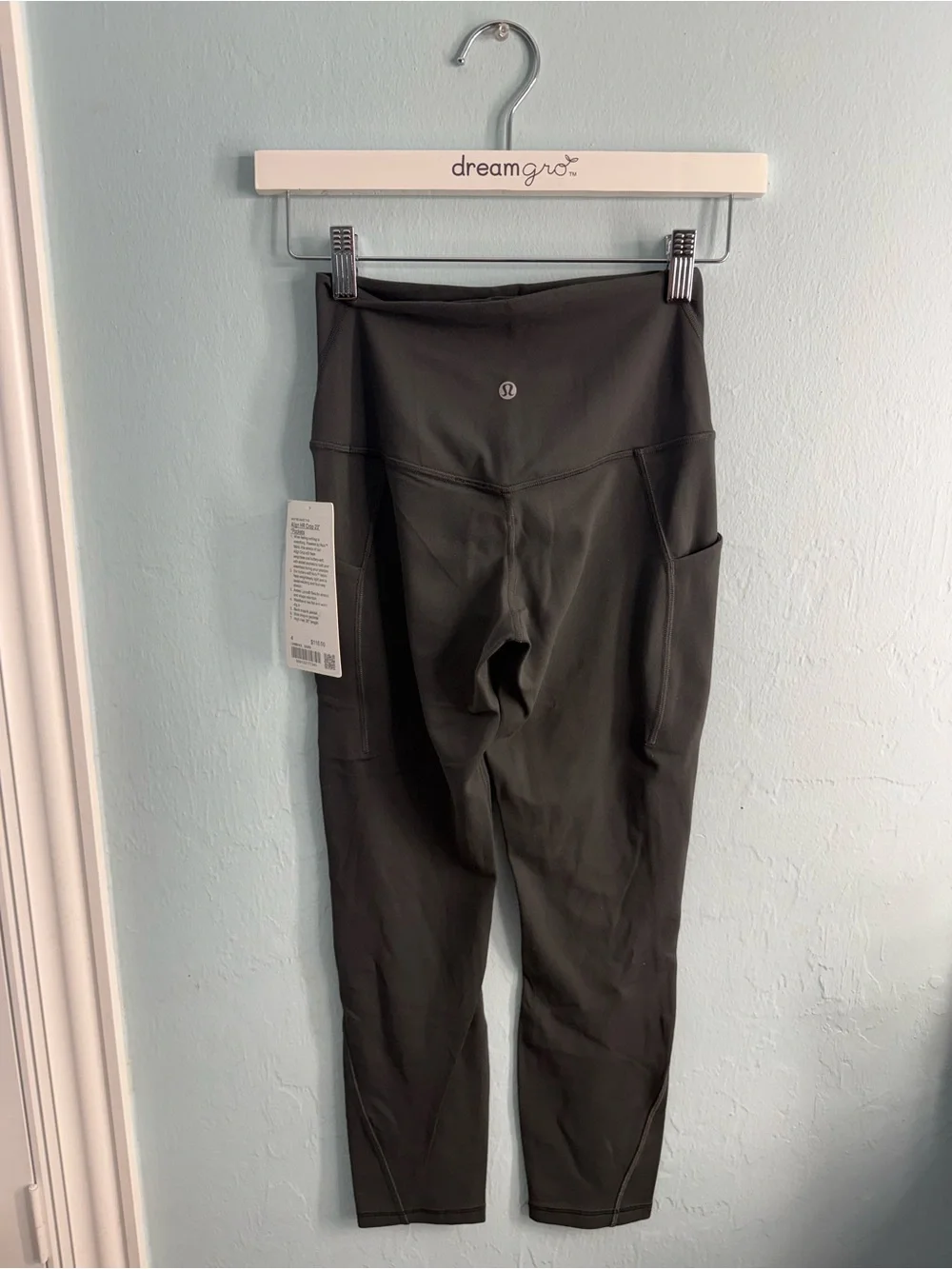 Lululemon Align High-Rise Pant with Pockets 23”/Color Graphite Grey